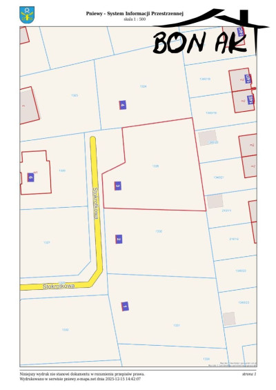 Na sprzedaż działka budowlana - Pniewy -
wielkopolskie Zdjęcie nr 2