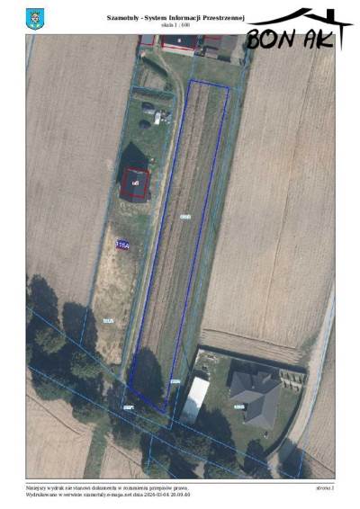 Na sprzedaż działka  - Koźle - wielkopolskie