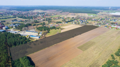działka inwestycyjna 5,5ha, Sobin/Polkowice -
dolnośląskie Zdjęcie nr 3