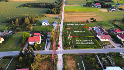 Biała k Tarnowa  1162 ar MPZP media przy drodze głównej - Biała  - małopolskie