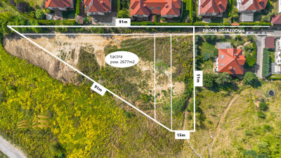 Działka pod zabudowę szeregową - Ponikwoda  - Lubelskie