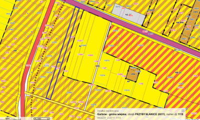 Działka przy trasie Lublin -Warszawa - Przybysławice  -
Lubelskie Zdjęcie nr 9