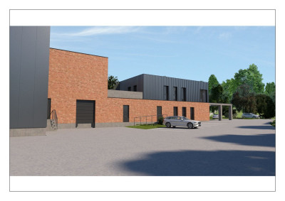 Działka z koncepcją hali 970m2 - Dąbrowica Lublin - Dąbrowica  -
Lubelskie Zdjęcie nr 4