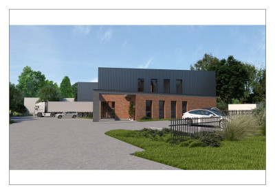 Działka z koncepcją hali 970m2 - Dąbrowica Lublin - Dąbrowica  -
Lubelskie Zdjęcie nr 6