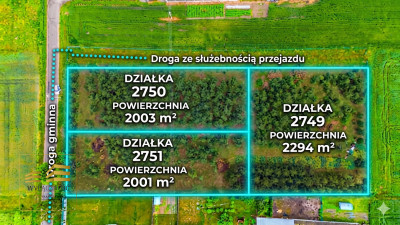 Działki budowlane w świetnej lokalizacji - Jawidz  -
Lubelskie Zdjęcie nr 3