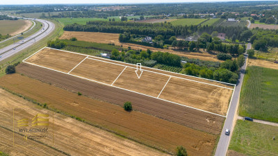 Działka pod budowę domu jednorodzinnego - Motycz-Józefin  - Lubelskie