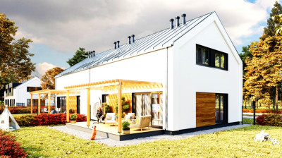 DZIAŁKI Z PNB I PROJEKTEM na 10 lokali mieszkalnych- Serock - Serock  -
mazowieckie Zdjęcie nr 2