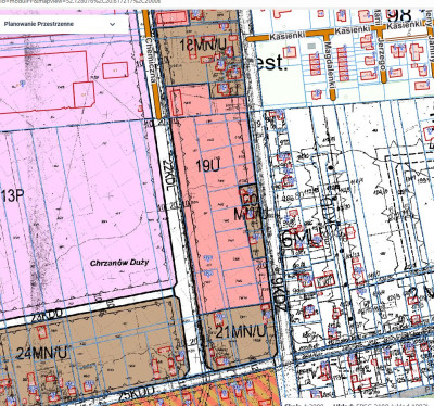 DZIAŁKI pod zabudowę USŁUGOWĄ - Chrzanów Duży  -
mazowieckie Zdjęcie nr 3