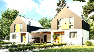 Działki z POZWOLENIEM na BUDOWĘ i PROJEKTEM na 8 DOMÓW - Piotrkowice  -
mazowieckie Zdjęcie nr 2