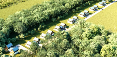 Działka z POZWOLENIEM na BUDOWĘ i PROJEKTEM na 2 DOMY po 88m2 - Piotrkowice  -
mazowieckie Zdjęcie nr 9