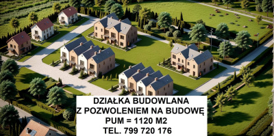 Działka z pozwoleniem na budowę -
Wielkopolskie Zdjęcie nr 3