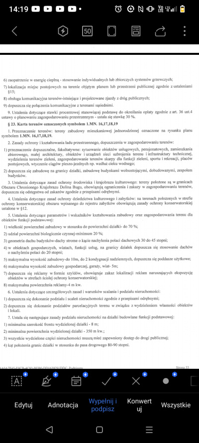 Działka w Drohiczynie, do 70% powierzchni pod zabudowę -
podlaskie Zdjęcie nr 13