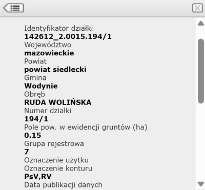 Grunty rolne Ł4 | 2.16ha | Ruda Wolińska 08-117 | 23km od Siedlec | OKAZJA -
mazowieckie Zdjęcie nr 14