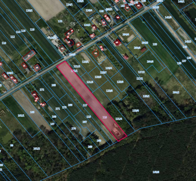 Działka budowlana Grzybów 5300 m2 Warunki Zabudowy -
łódzkie Zdjęcie nr 6