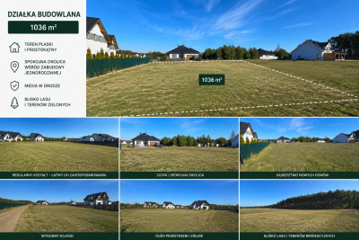 Idealna pod dom parterowy z dużym ogrodem - Wielkopolskie