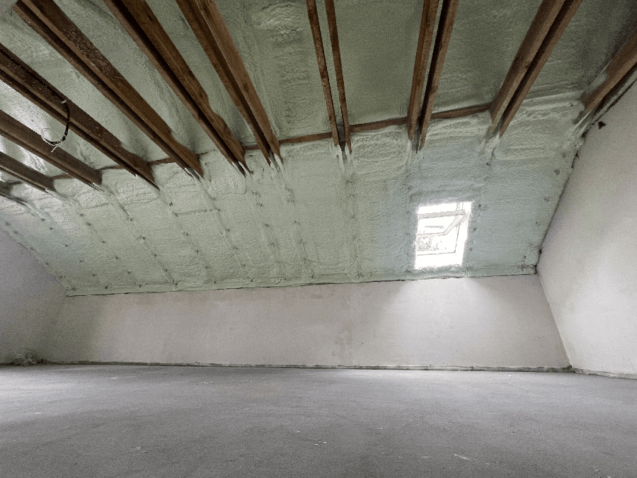 Ocieplanie pianką pur